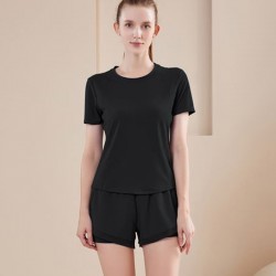 Women's Summer T Shirt And Shorts Set
